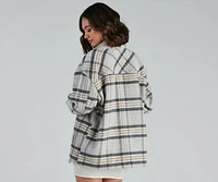 Cozy Casual Plaid Wool Shacket