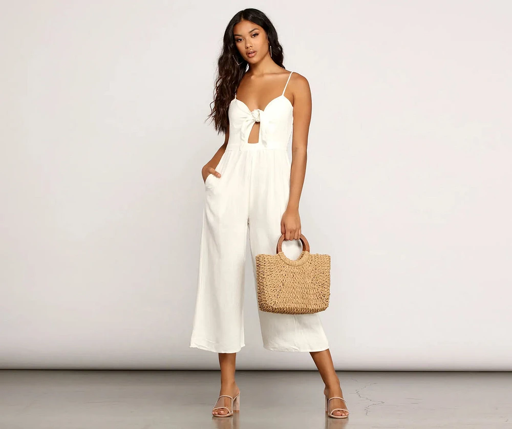 Beat The Heat Cutout Jumpsuit