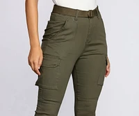 Babe Skinny Cargo Pants