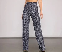 Boho Beauty Wide-Leg Pants