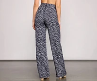 Boho Beauty Wide-Leg Pants