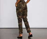 Lowkey Style High Rise Cargo Joggers