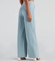 Structured And Chic Wide-Leg Pants