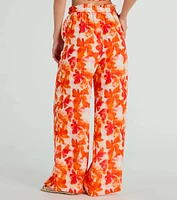 Make Some Noise Printed Palazzo Pants