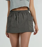 Taking Flight Cargo Mini Skort