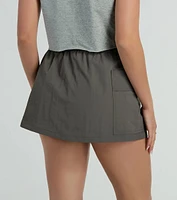 Taking Flight Cargo Mini Skort