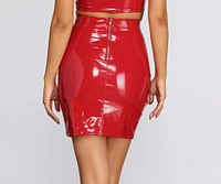 Devilishly Divine Mini Skirt