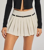 Adorable Trendsetter Pleated Mini Skort