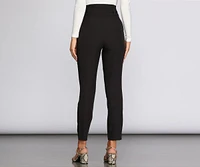 Classic And Chic Belted Pants