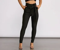 Effortless Style Tie Waist Pants