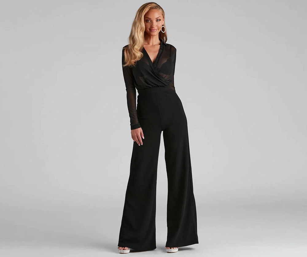 Style Icon Wide Leg Jumpsuit