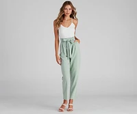 She's So Chic Tie-Waist Jumpsuit