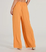 Flirty Match High-Rise Palazzo Pants