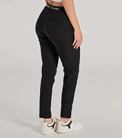 Sleek Perfection High-Rise Belted Skinny Pants