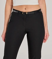 Sleek Perfection High-Rise Belted Skinny Pants