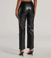 Ready For Glam Faux Leather Pants