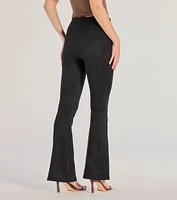 Bring The Drama Flared High-Waist Pants