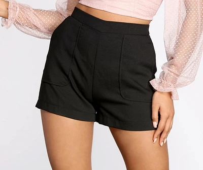 Keep It Staple High Waist Shorts