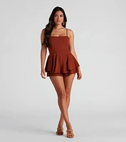 Sealed With Style Skater Romper