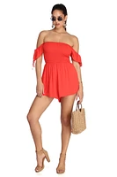 Ring The Alarm Smocked Romper