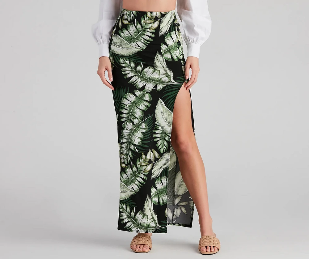 Dreaming Of Paradise Maxi Skirt