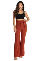 Sealed With Style Tie Waist Pants