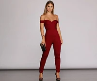 On Your Radar Sweetheart Jumpsuit