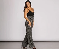 Better Together Striped Jumpsuit