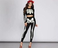 Glow-In-The-Dark-Skeleton Legging