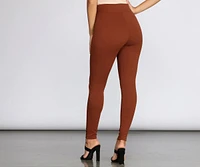 Office Hottie High Waist Tie-Front Pants