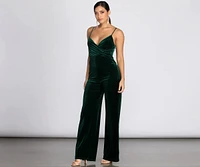 Irresistable Velvet Jumpsuit