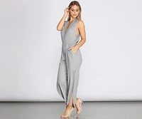 Mesmerize Metallic Jumpsuit