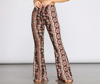 Boho Babe Flared Pants