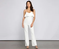 Iconic Sophistication Sleeveless Jumpsuit