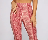 Bohemian Mood Paisley Flared Pants