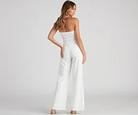 Such A Sweetheart Strapless Jumpsuit