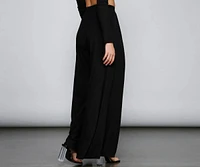 Make It Bold High Waist Palazzo Pants