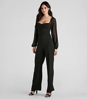 Effortless Elegance Long Sleeve Jumpsuit