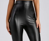 So Sleek Faux Leather Leggings