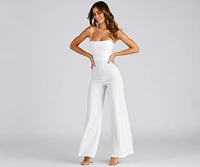 Sleek And Stylish Crepe Jumpsuit