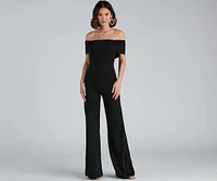 Iconic Glam Wide Leg Jumpsuit