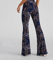 Paisley Babe Flare Pants