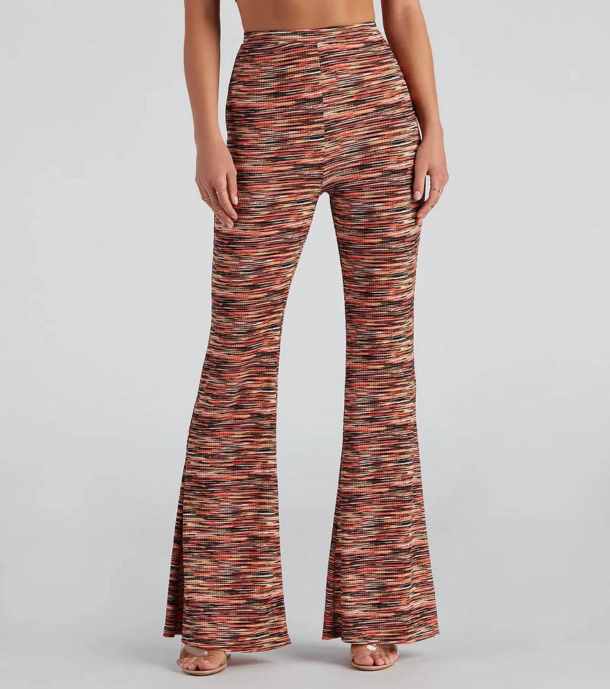 Sassy Knits Flare Pants