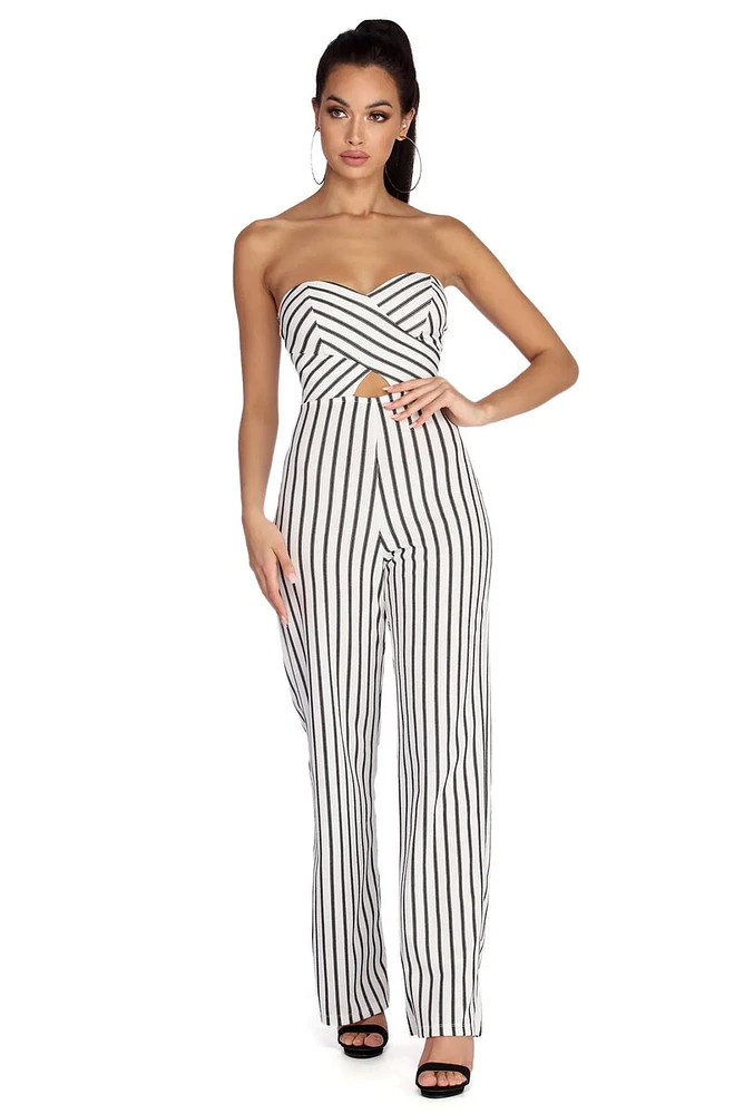 Stripe It Right Jumpsuit