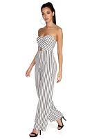 Stripe It Right Jumpsuit