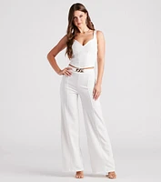 Forever Linked Chain Wide Leg Pants