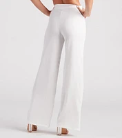 Forever Linked Chain Wide Leg Pants