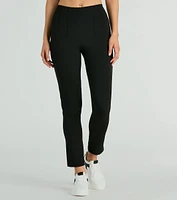 Power Mood High-Rise Skinny Trouser Pants