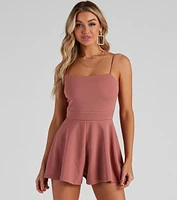 Take Me To Capri Square Neck Romper