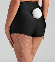 Iconic Bunny Babe Nylon Shorts